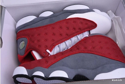 FLINT RED - JORDAN GYM 13 RETRO DJ5982 600 GREY 0920